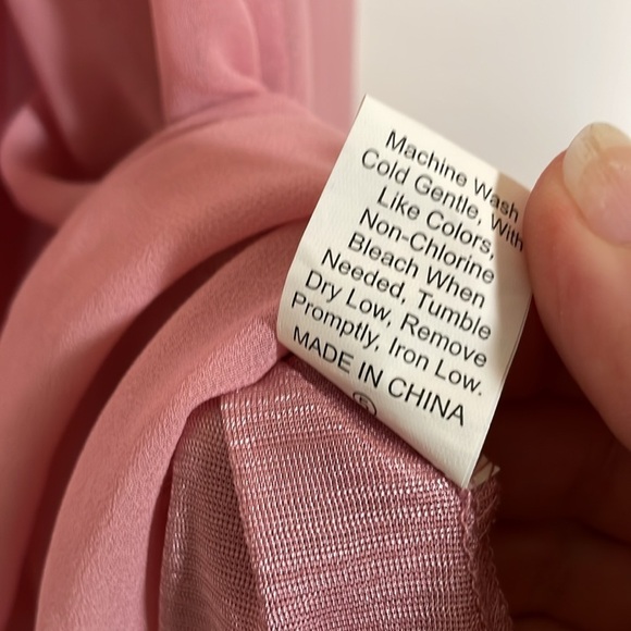 SHEIN Curve Pink Maxi Off the Shoulder Dress, Plus Size 2XL #452 - Picture 11 of 12